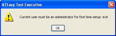 This is the error you will encounter as you try to log in for the first time as a non-administrator. This is the error you will encounter as you try to log in for the first time as a non-administrator.